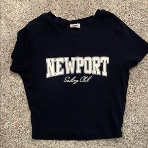 Garage Navy Newport Tee